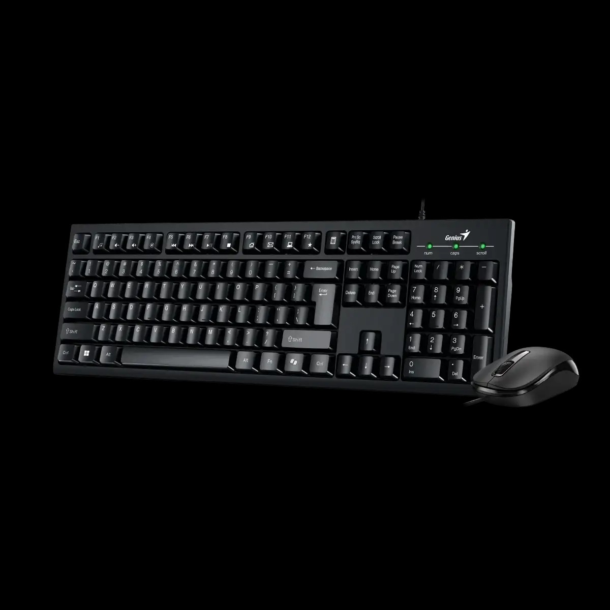 GENIUS miš i tastatura KM-100SE, žičani