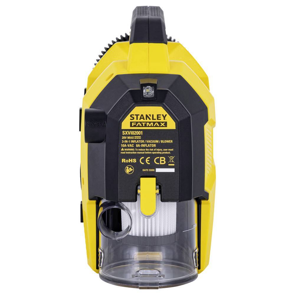 Stanley 3 u 1 kompresor/puhalo/usisivač sa baterijom i punjačem SXVI02001-A