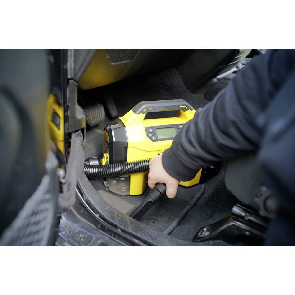 Stanley 3 u 1 kompresor/puhalo/usisivač sa baterijom i punjačem SXVI02001-A