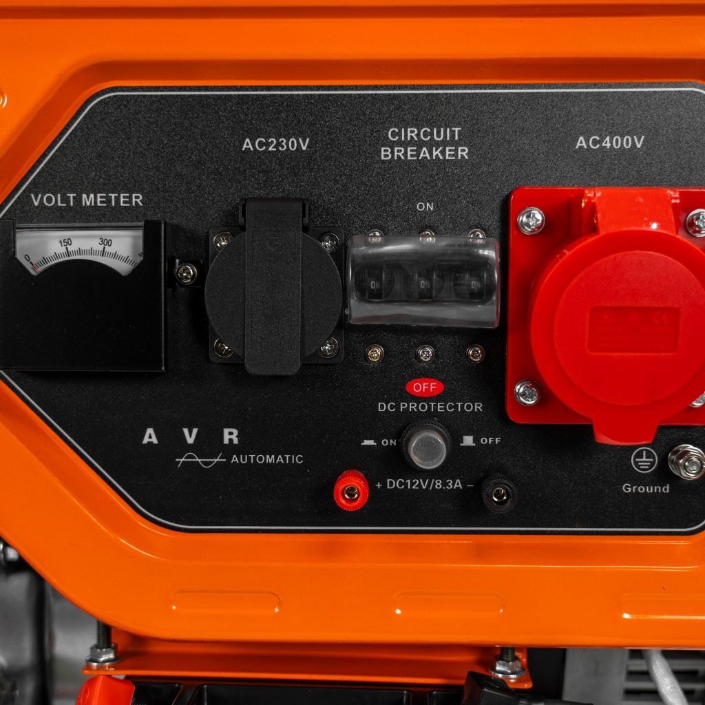 RURIS benzinski agregat trofazni 7,5 kW 14 KS R-POWER GE 8000RC