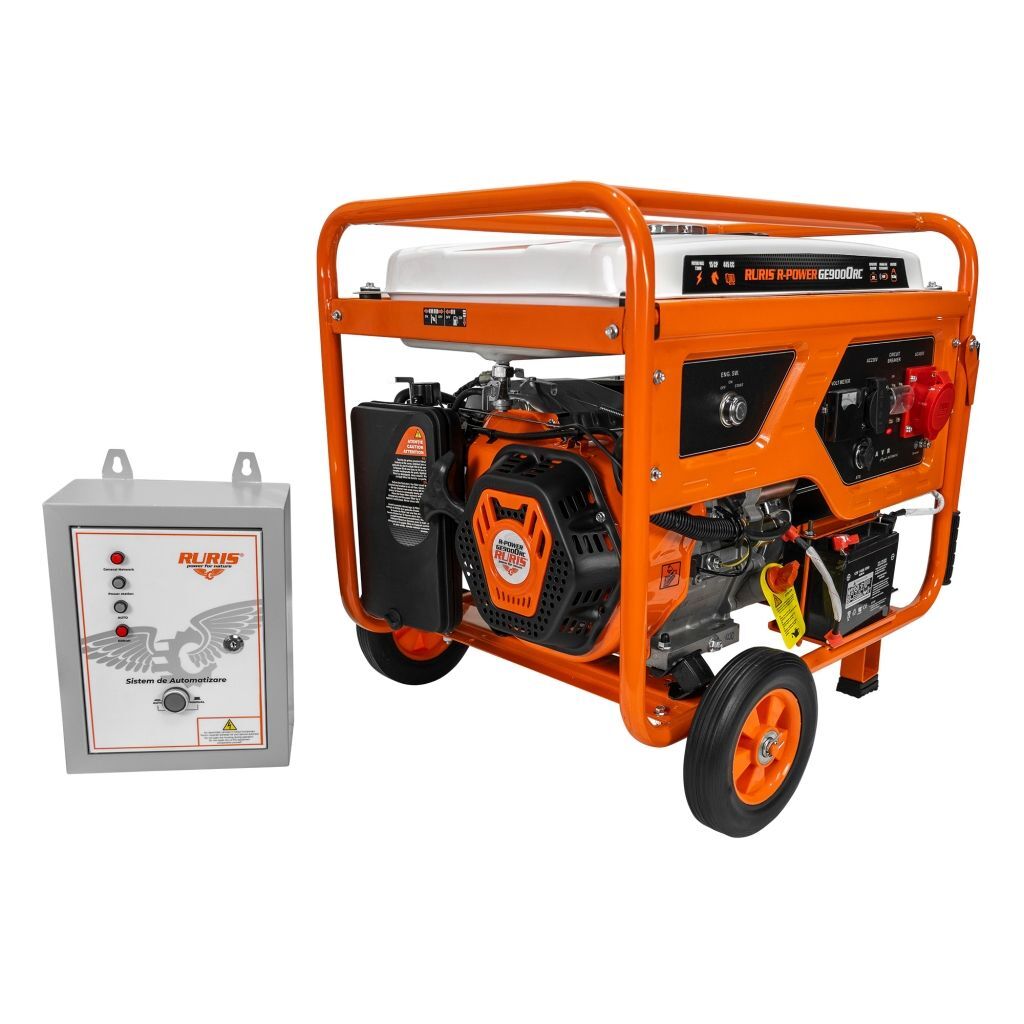 RURIS benzinski agregat trofazni 7,5 kW 15 KS R-POWER GE 9000RC