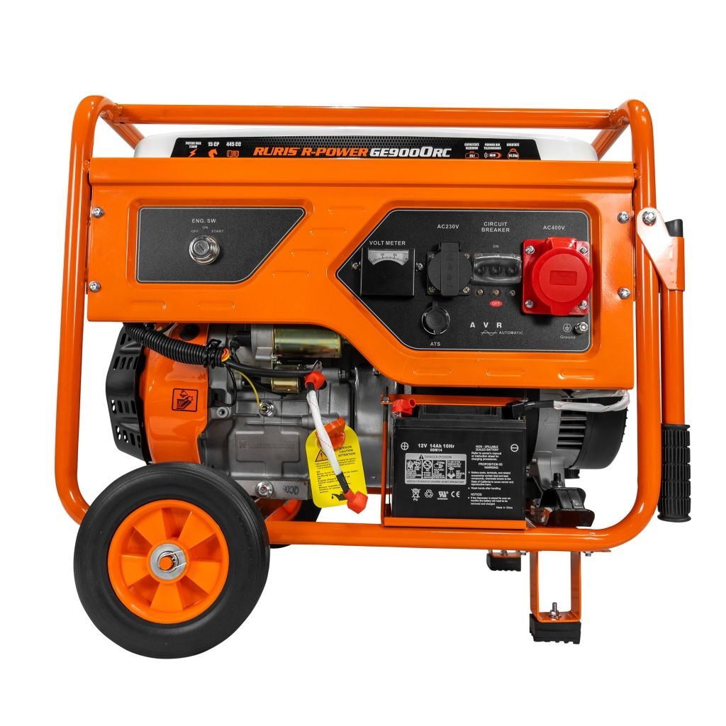 RURIS benzinski agregat trofazni 7,5 kW 15 KS R-POWER GE 9000RC