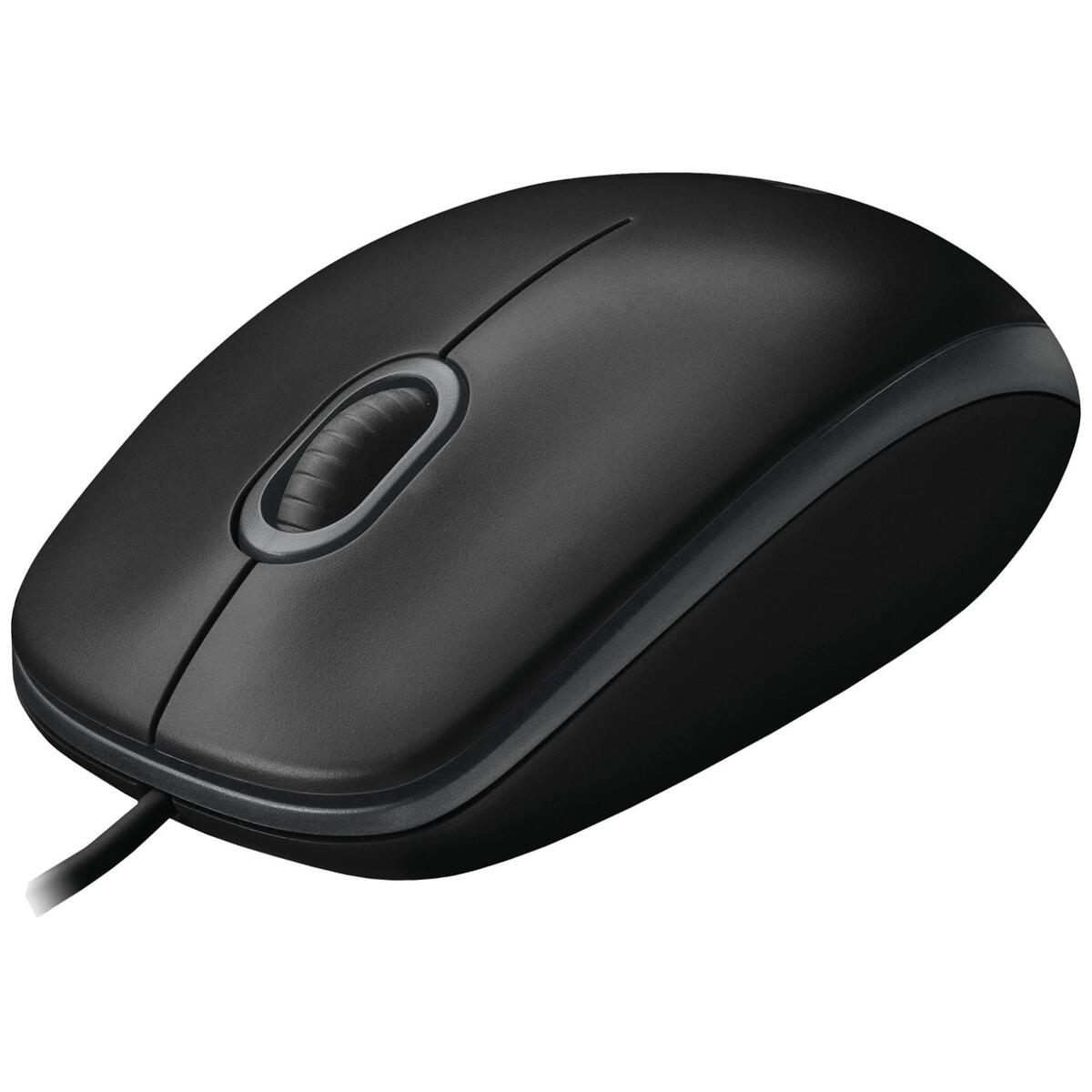 Logitech miš optički, 800 dpi, 3 tipke, USB - B100