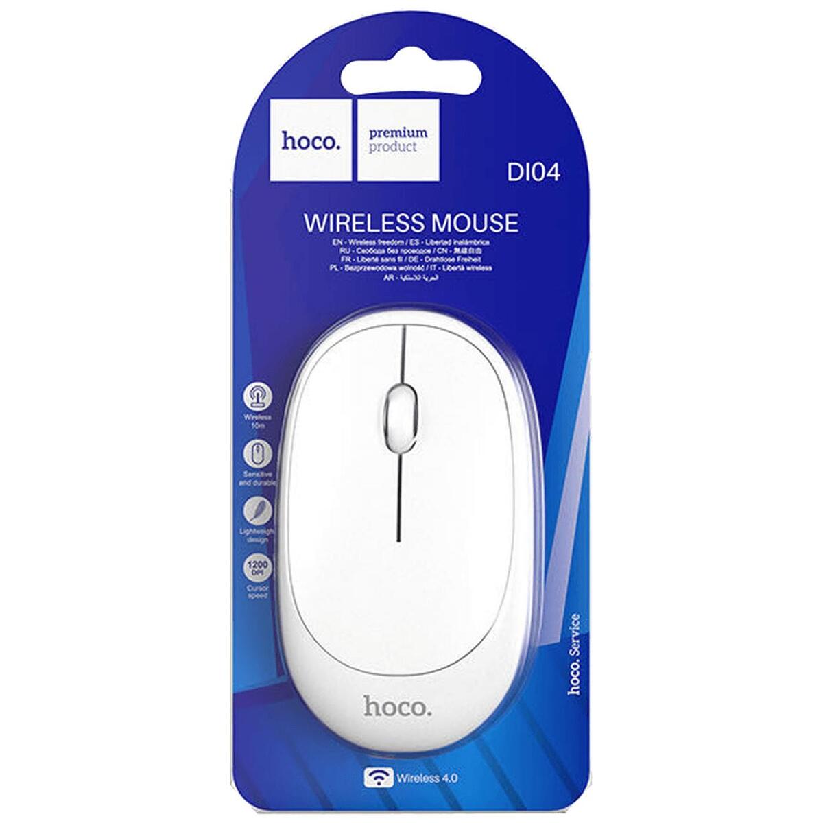 hoco. Miš bežični, Bluetooth - DI04 BT