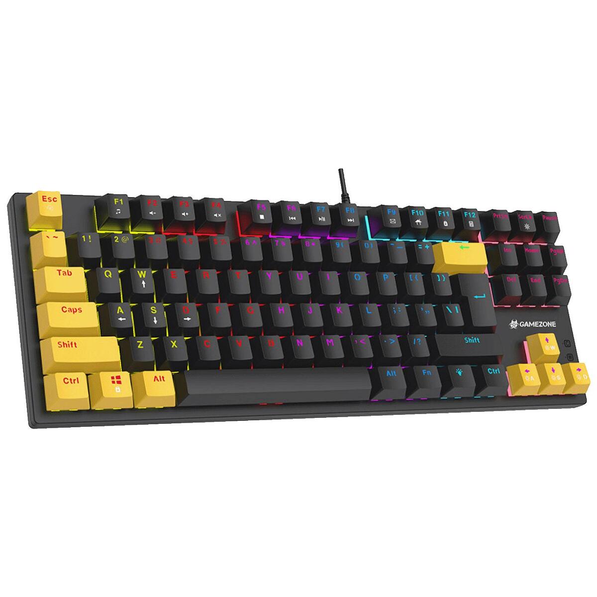 Tracer Tastatura sa osvjetljenjem, optički miš, gaming set, USB - GAMEZONE HORNET87 USB