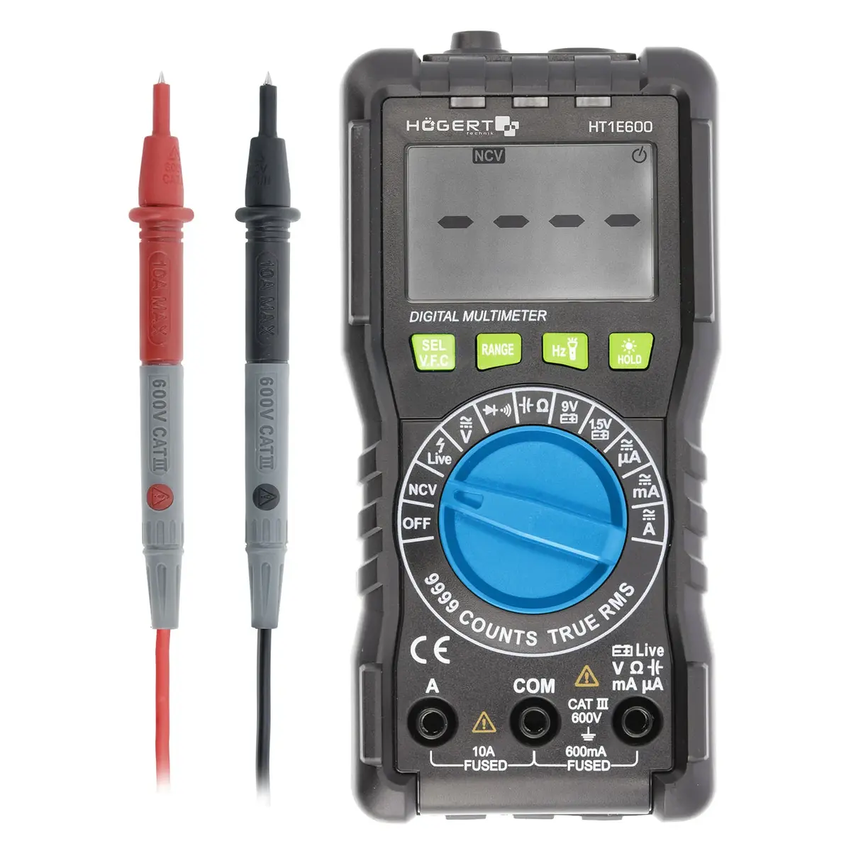 HOEGERT digitalni multimetar HT1E600