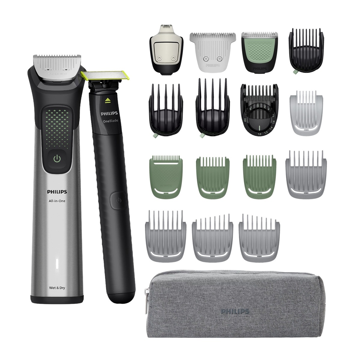PHILIPS trimer set MG9557/15 20u1 Series 9000 + GRATIS OneBlade aparat