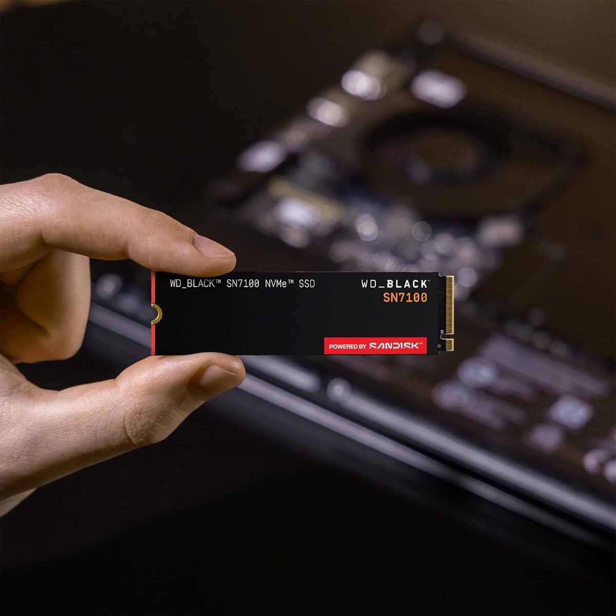 WESTERN DIGITAL SSD 500GB Black SN7100 NVMe M.2 2280,PCIe Gen4,6800/5800 MB/s