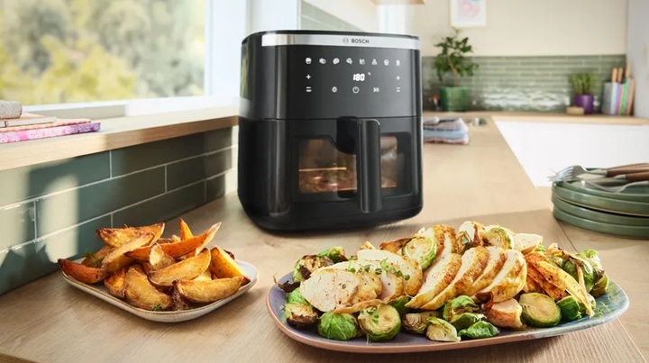 BOSCH friteza na vrući zrak MAFS2671B Serie 6, 1800 W, 7.2 L, 7 programa