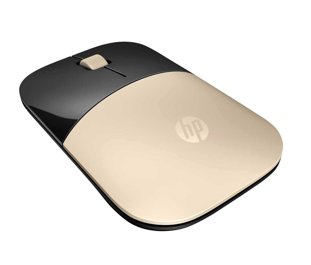 HP miš Z3700 bežični, zlatni