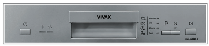 VIVAX HOME perilica posuđa DW-45942B S