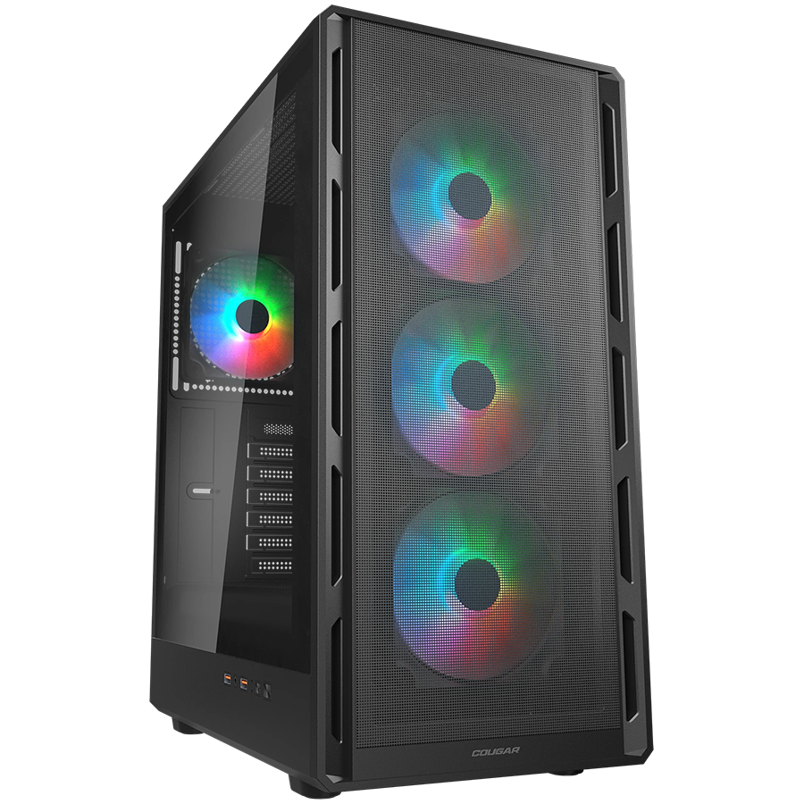 COUGAR kućište AIRFACE PURE RGB PC Case, Mid Tower, Black