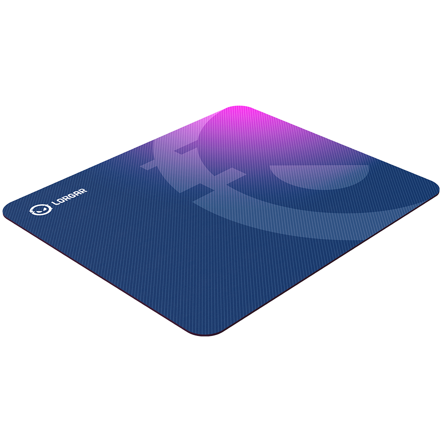 Lorgar podloga za miš Main 135, Gaming High-speed surface, Purple anti-slip rubber base, size: 500mm x 420mm x 3mm, weight 0.41kg