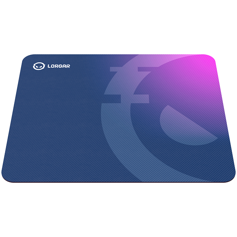 Lorgar podloga za miš Main 135, Gaming High-speed surface, Purple anti-slip rubber base, size: 500mm x 420mm x 3mm, weight 0.41kg