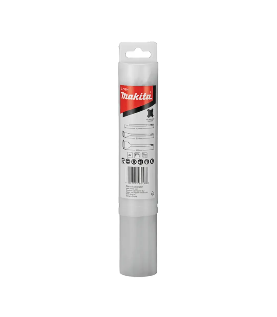 Makita 3-djelni set dlijeta za SDS-PLUS bušilice D-71314