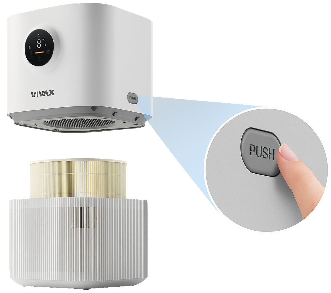 VIVAX HOME pročišćivač zraka AP-250M W AERIS Compact
