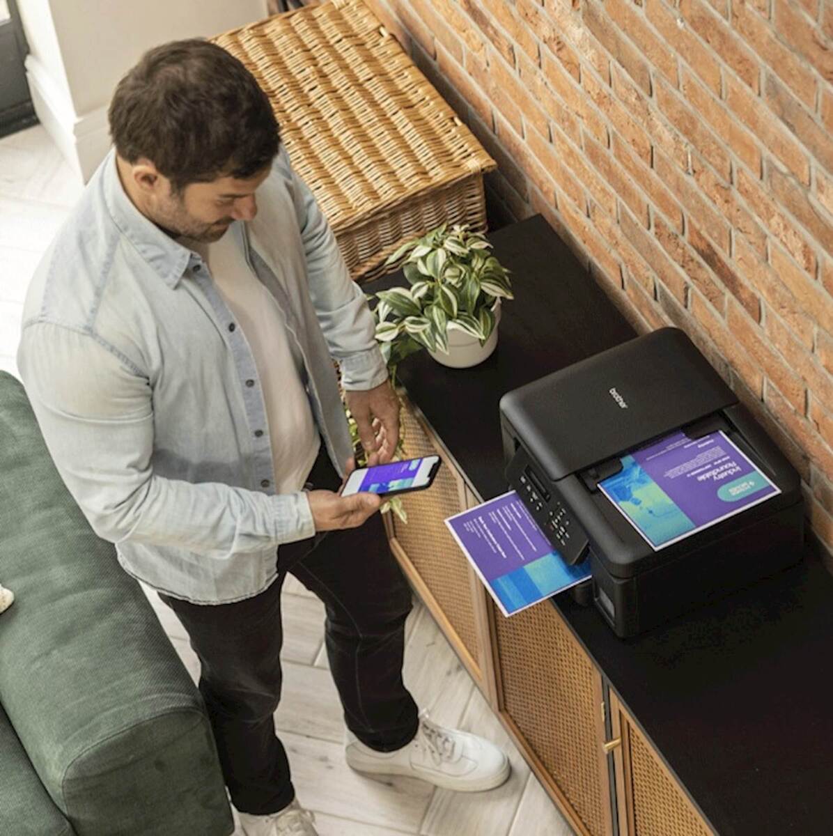 BROTHER printer multifunkcijski DCP-T730DW