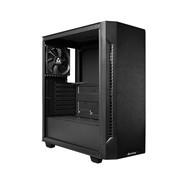 CHIEFTEC kućište AS-01B-OPATX midi tower, blackw/12cm PWM fan, bez PSU