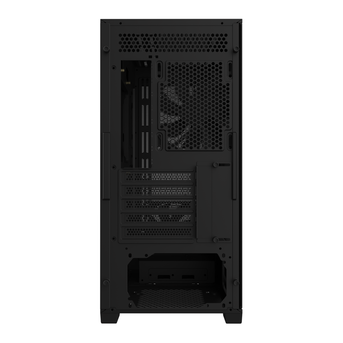 GIGABYTE kućište GB-C102G C102 Glass, Mid Tower, 2x 120mm Fans, mATX