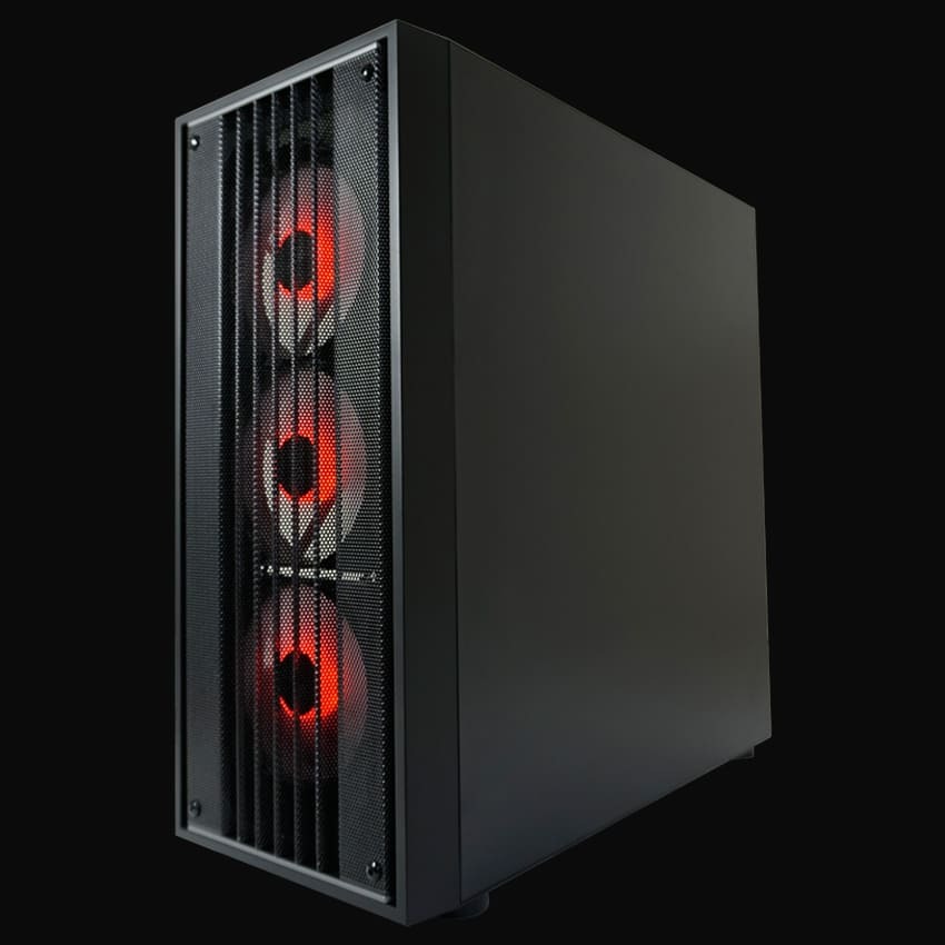 LC-POWER kućište Gaming 810BE-ATX, ATX, Micro ATX, MiniITX4x 120mm ARGB fans, tempered glass