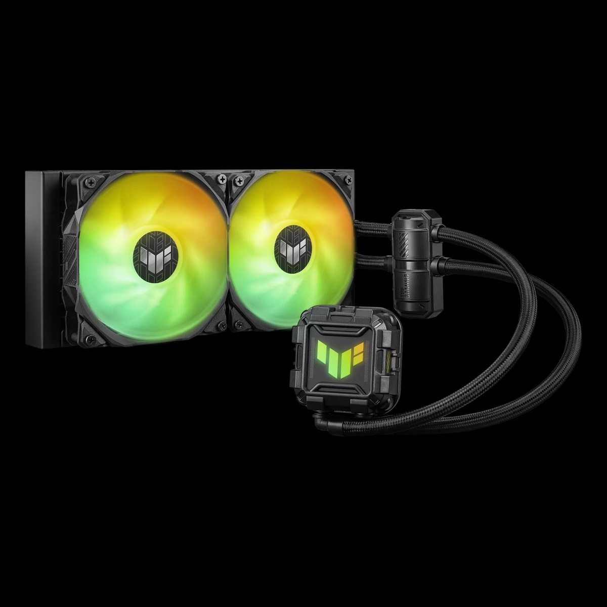 ASUS TUF GAMING LC II 240 ARGB all-in-one liquid CPU cooler Aura Sync