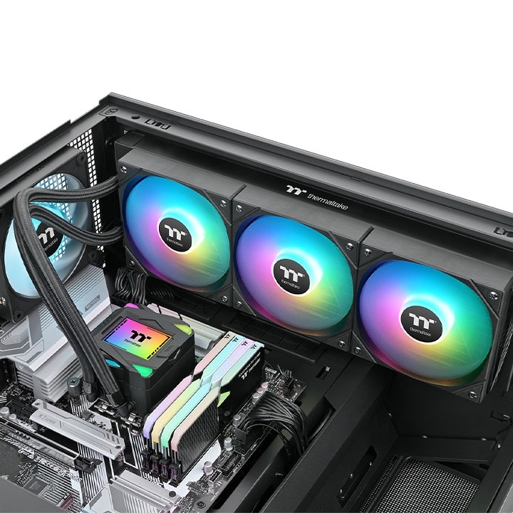 THERMALTAKE LA360 ARGB LC Sync AIO Liquid Cooler 360mm PWM 600~2500 R.P.M