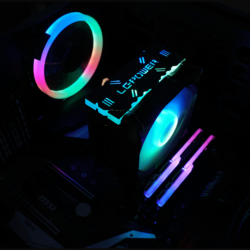 LC-POWER CPU Cooler LC-CC-120-ARGB-PRO