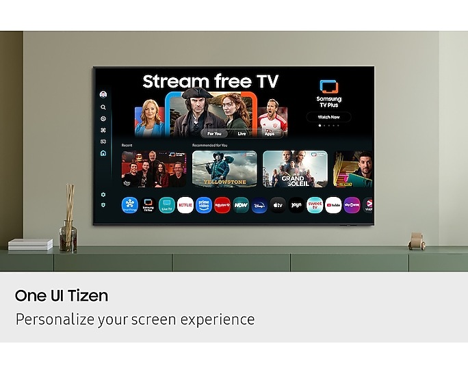 SAMSUNG LED televizor UE50U8072FUXXH, 4K Ultra HD, Smart TV, Tizen™, MetalStream Dizajn, HDR 10+, Crystal Procesor 4K, Crni