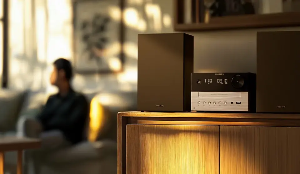 Philips Mini linija TAM3205M2, FM, CD, USB, audio, Bluetooth 5.4