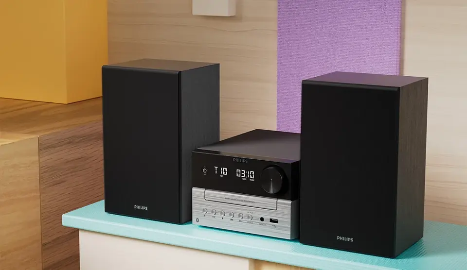 Philips Mini linija TAM3205M2, FM, CD, USB, audio, Bluetooth 5.4