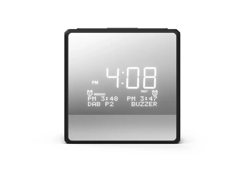 Philips radio sa satom TAR4600/10, LCD zaslon, FM/DAB+, USB-C priključak, dva alarma