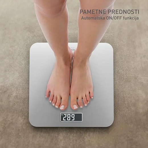 TEFAL tjelesna vaga PP1801V0 Premiss, siva