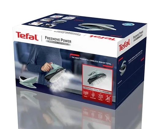TEFAL bežična pegla na paru FV6670E0 Freemove Power, 2600 W