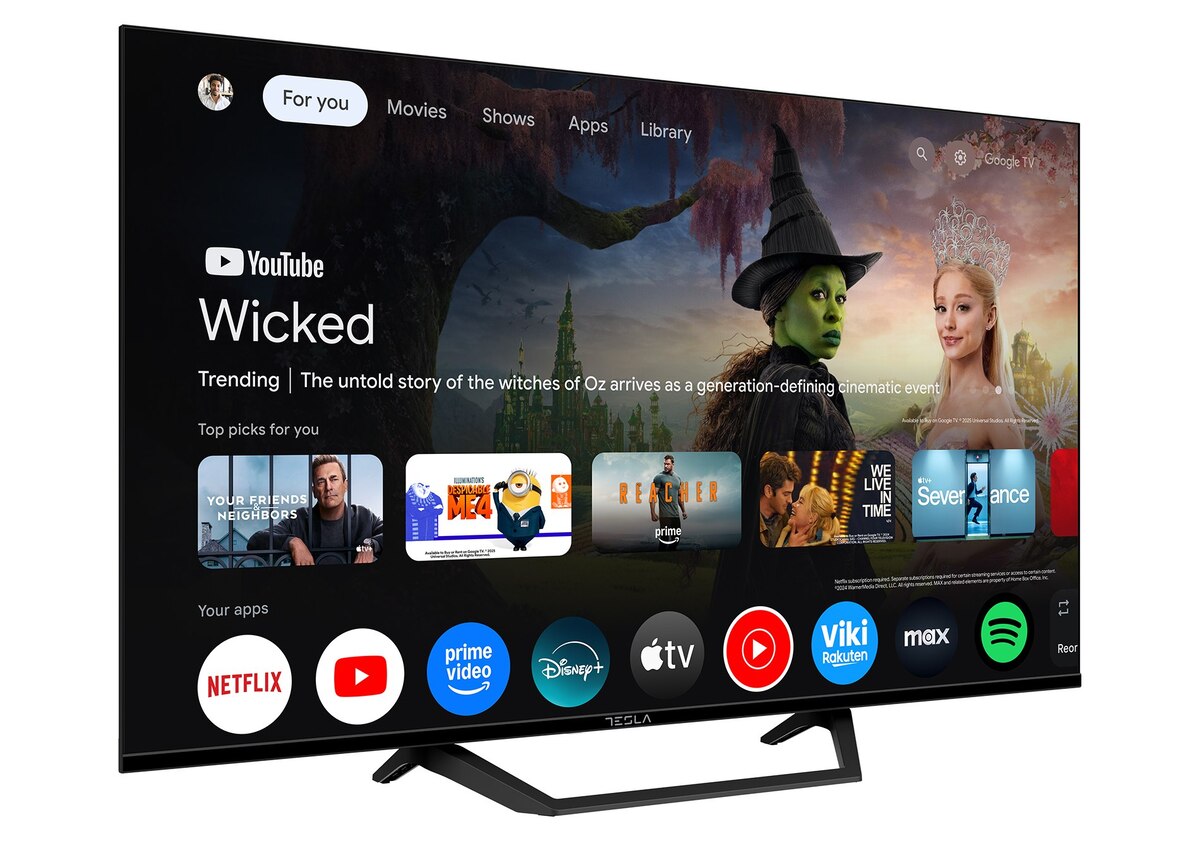 TESLA LED televizor 43E655BFS , FHD Ready, Smart TV, Android TV, Crni