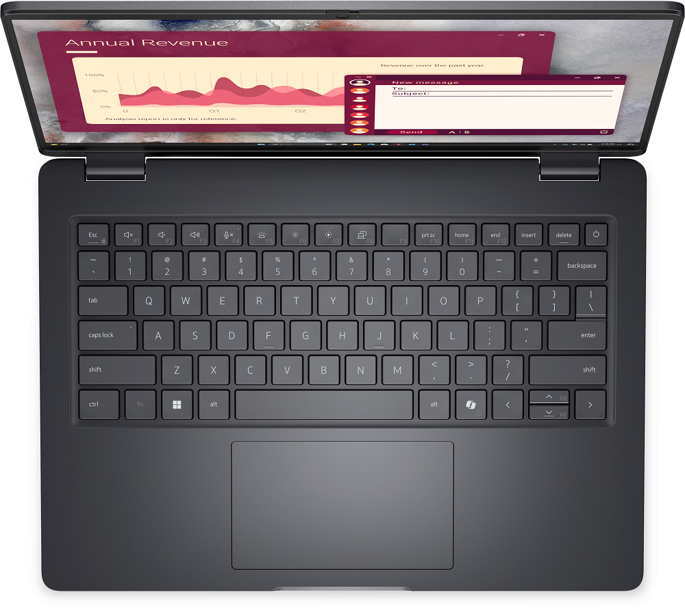DELL laptop Pro 14 PC14250, 14" FHD+ 300nits, Intel Core 5 120U, 16GB DDR5 RAM, 512GB SSD, Backlit KB, Linux Ubuntu