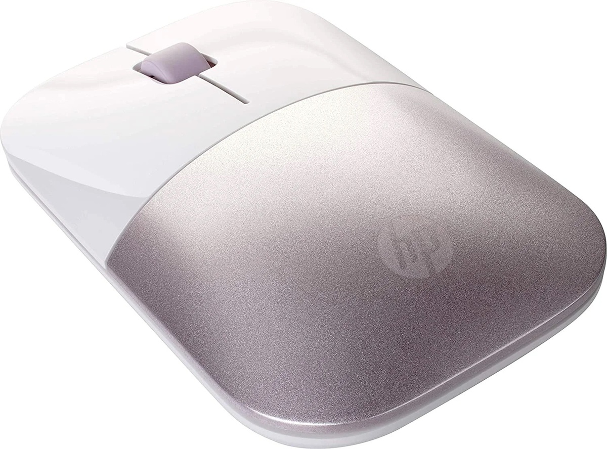 HP miš Z3700 bežični rozi