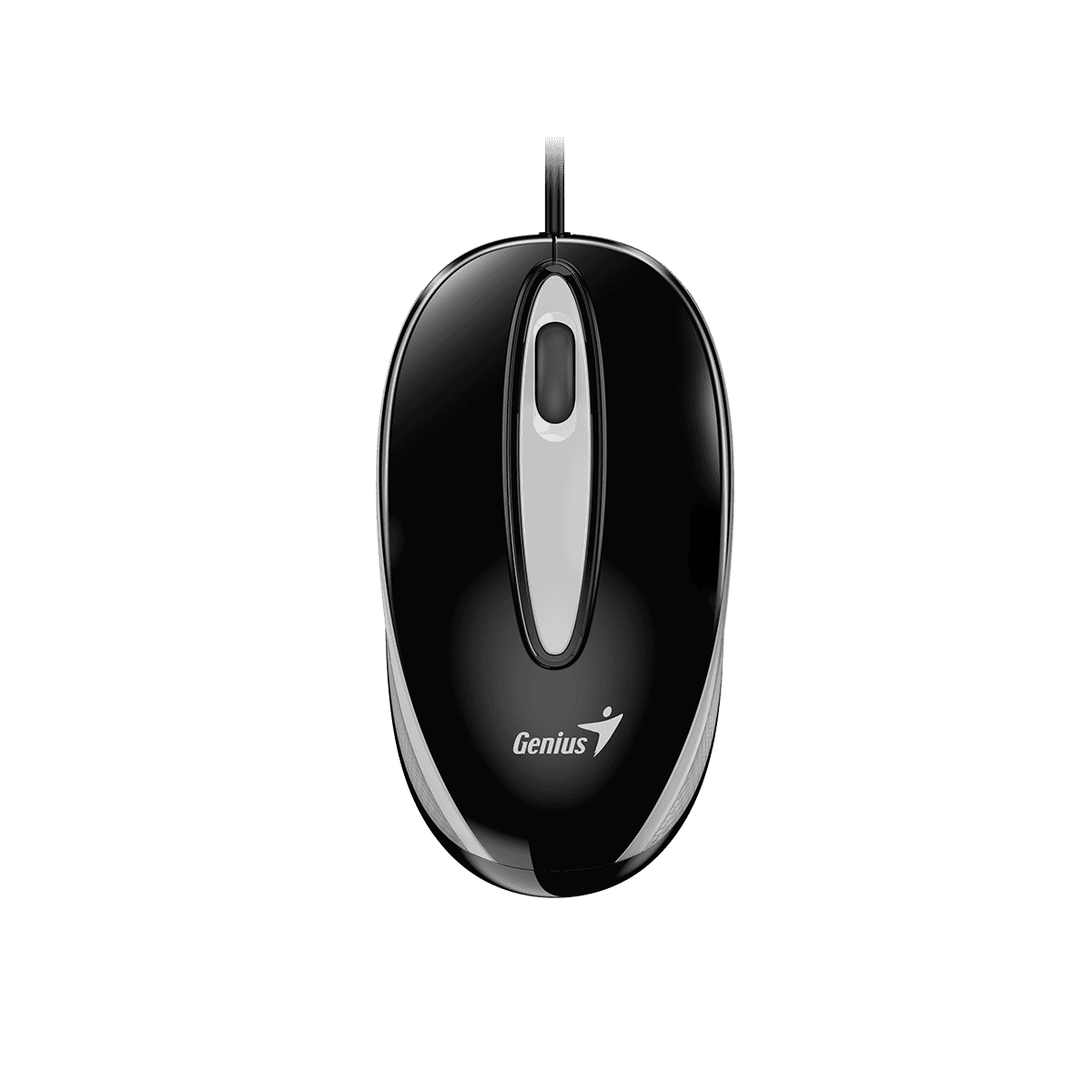 Genius miš DX-Mini USB LED miš black, 1000 DPI, 1.5m, 3 tipke, optički