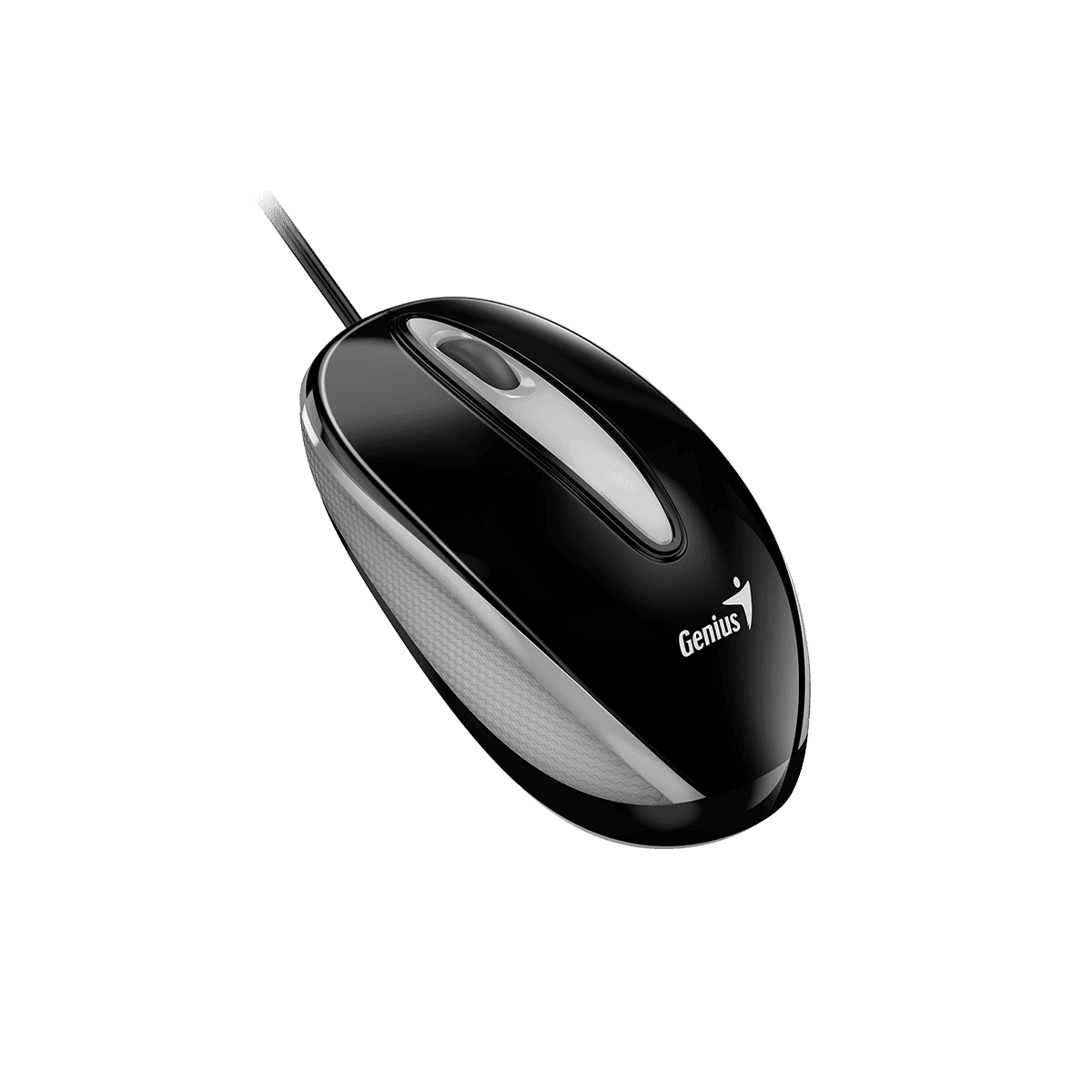 Genius miš DX-Mini USB LED miš black, 1000 DPI, 1.5m, 3 tipke, optički