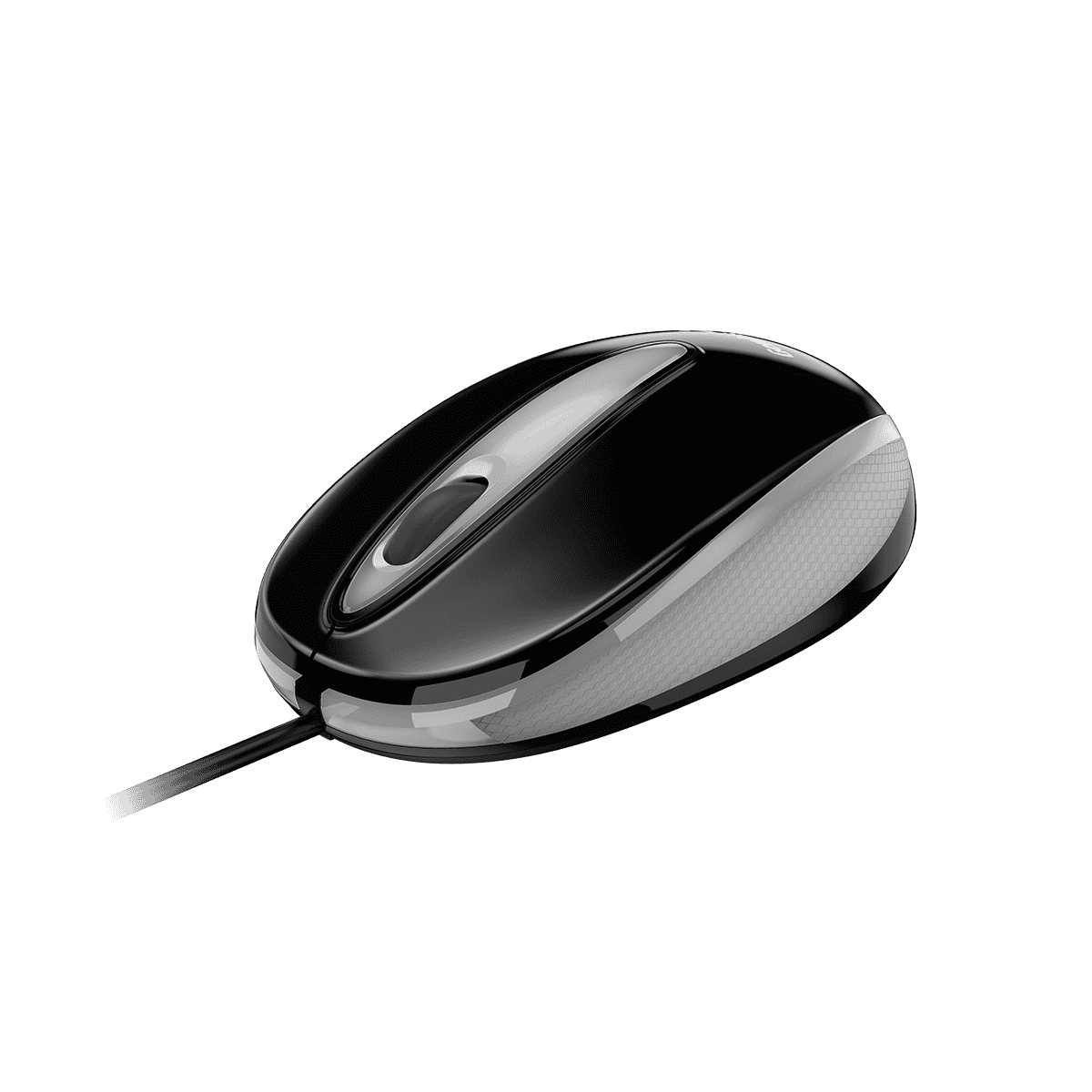 Genius miš DX-Mini USB LED miš black, 1000 DPI, 1.5m, 3 tipke, optički