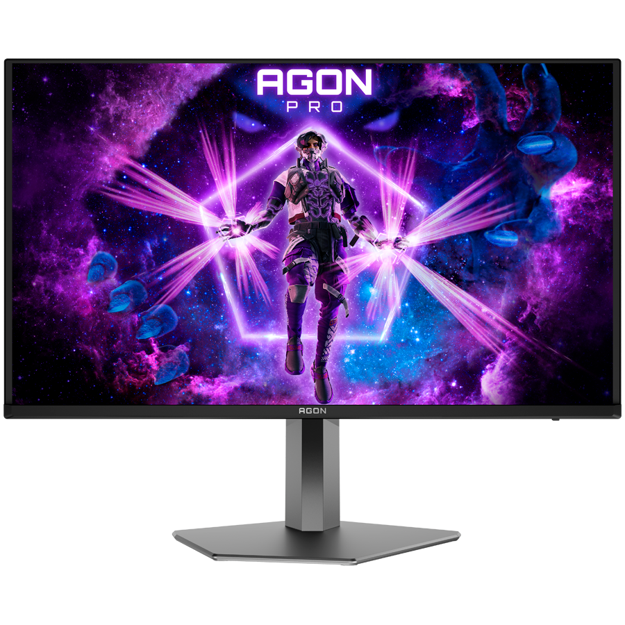 AOC monitor Agon PRO AG326UD gaming, 32, 4K, OLED, 1000 cd/m2, Adaptive Sync, HDR400, HDMI, DP, 165Hz, 0.03ms