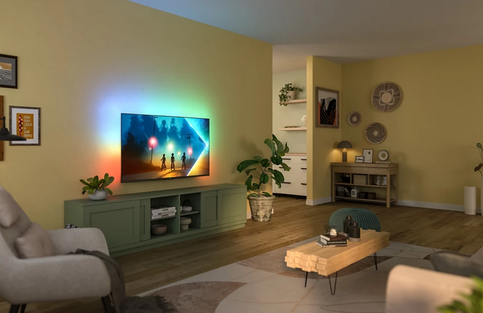 PHILIPS LED televizor 43PUS8200/12, 4K Ultra HD, Smart TV, Titan OS, Ambilight, HDR10+, Dolby Atmos i DTS:X, Crni