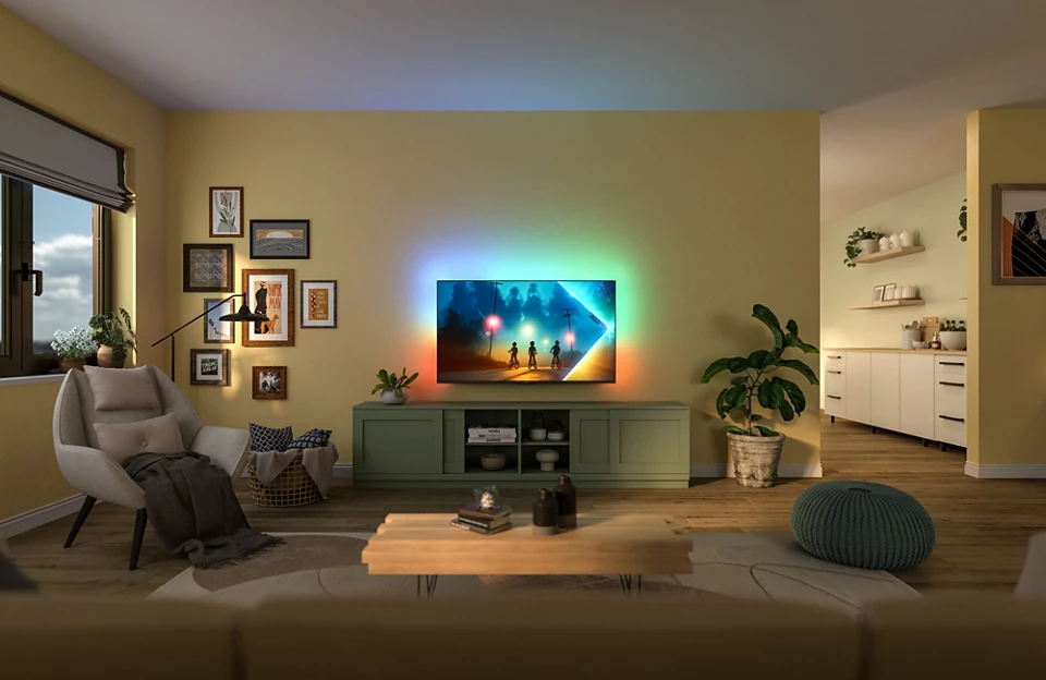 PHILIPS LED televizor 43PUS8200/12, 4K Ultra HD, Smart TV, Titan OS, Ambilight, HDR10+, Dolby Atmos i DTS:X, Crni