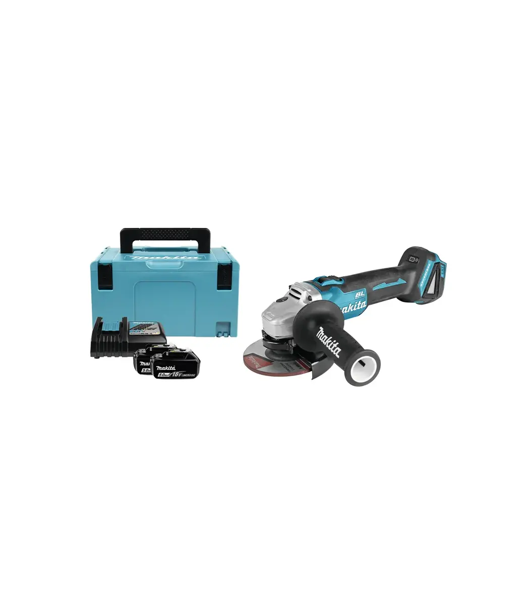 Makita - Akumulatorska kutna brusilica DGA504RTJ