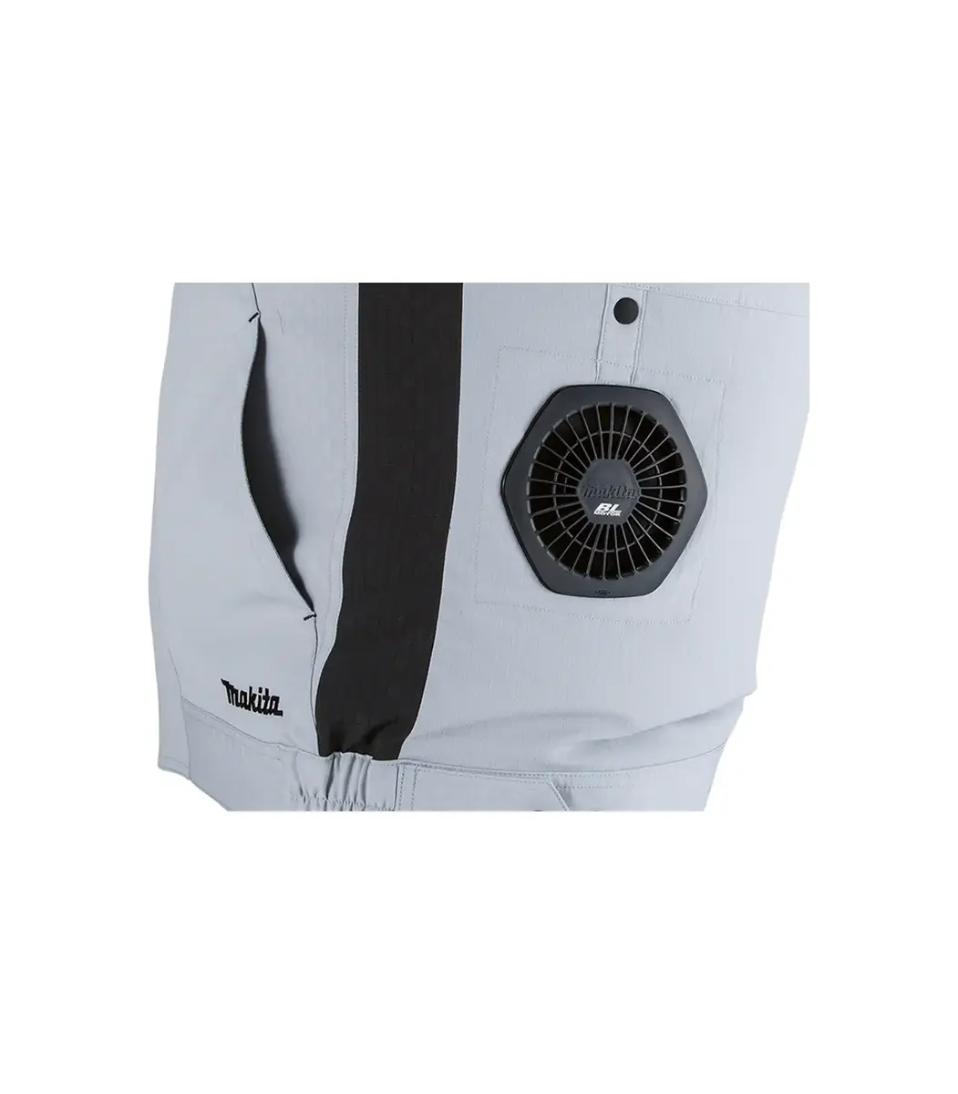 Makita - Akumulatorska jakna s ventilatorom 12 V max CXT / 18 V LXT DFJ213Z2XL