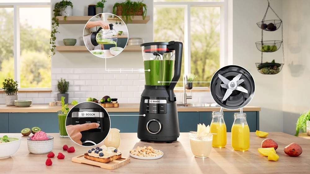 BOSCH blender MMB6652B Serie 6 VitaPower, 1800 W, crna