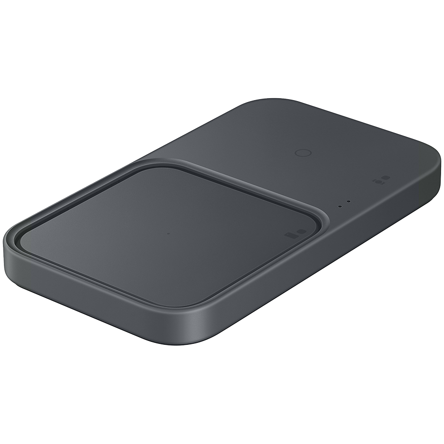 Samsung fast bežični punjač Duo, (s putnim adapterom), EP-P5400TBEGEU, tamno siva