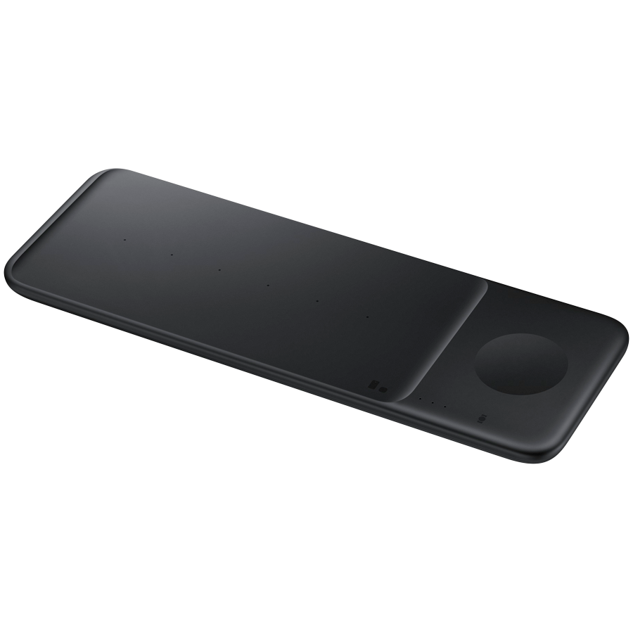 SAMSUNG fast bežični punjač Trio (sa adapterom), EP-P6300TBEGEU, crni