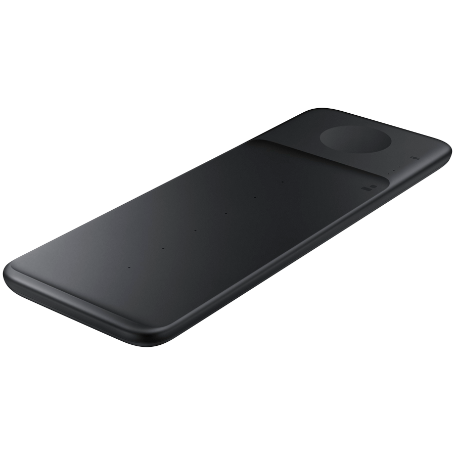 SAMSUNG fast bežični punjač Trio (sa adapterom), EP-P6300TBEGEU, crni