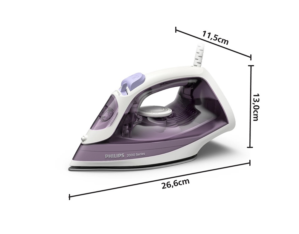 PHILIPS pegla na paru DST2020/30, 2000 W, 110g udar pare, 250 mL