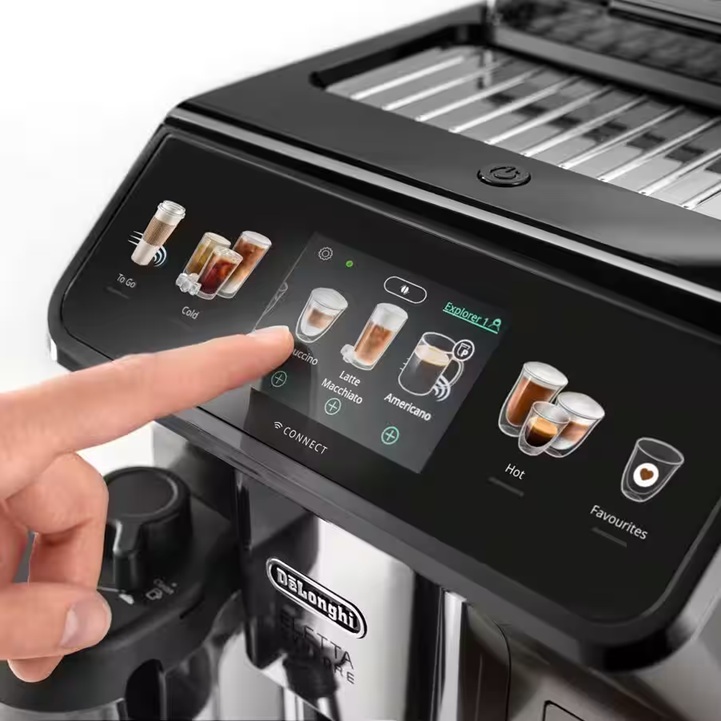 DeLonghi aparat za espresso kafu ECAM450.86.T EX:4 Eletta Explore, automatski